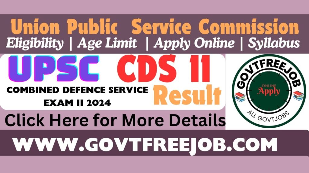 UPSC CDS 2