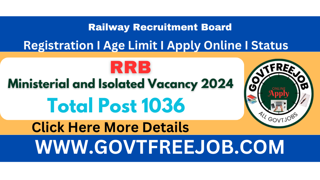 RRB Ministerial and Isolated Online Form 2025 Last Date Extended