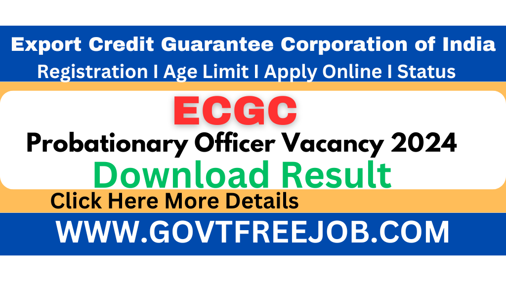Probationary Officer Vacancy 2024