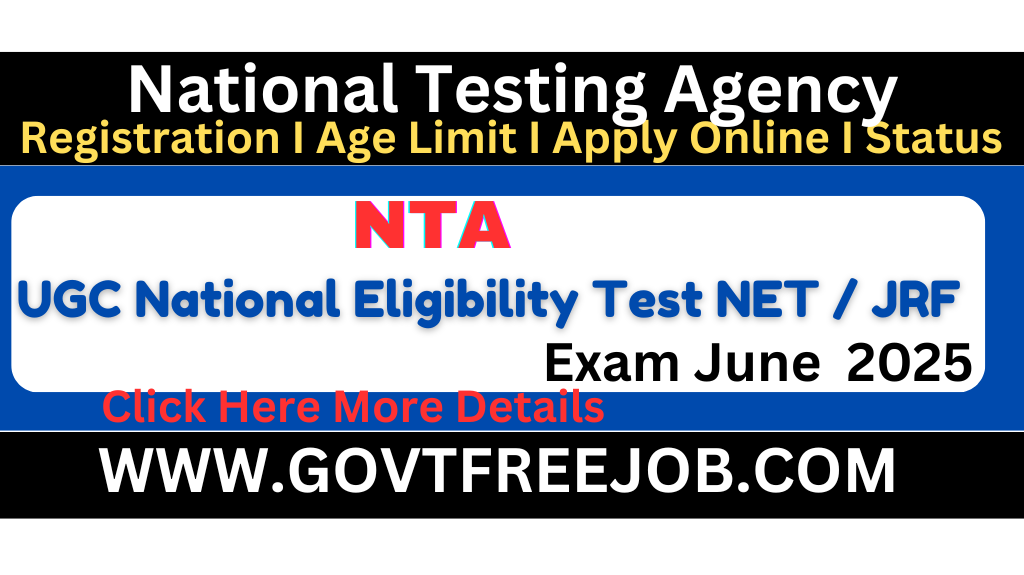 NTA UGC National Eligibility Test NET / JRF June 2025