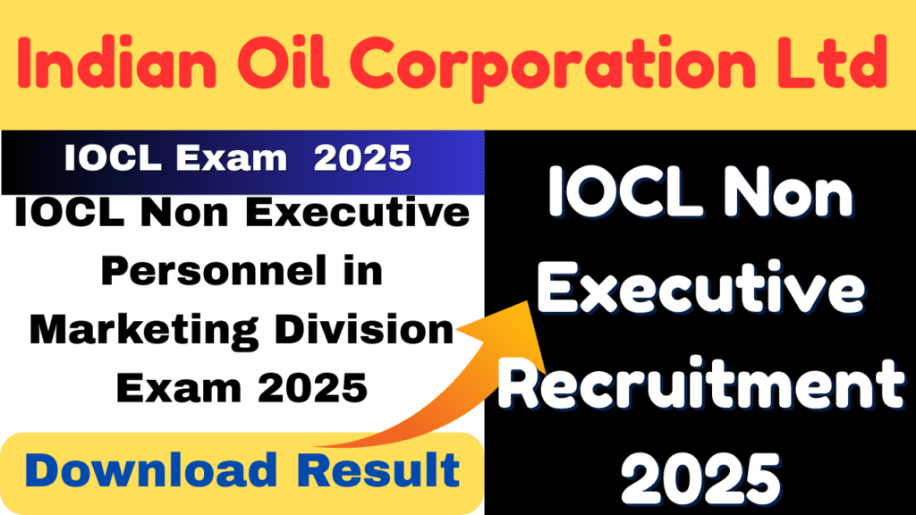 Non Executive Personnel in Marketing Division Result