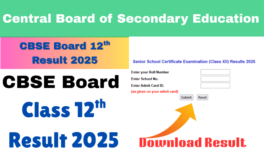 class 12th result 2025
