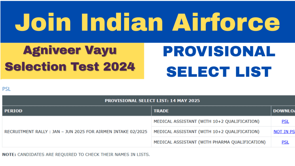 intake 02/2025 psl