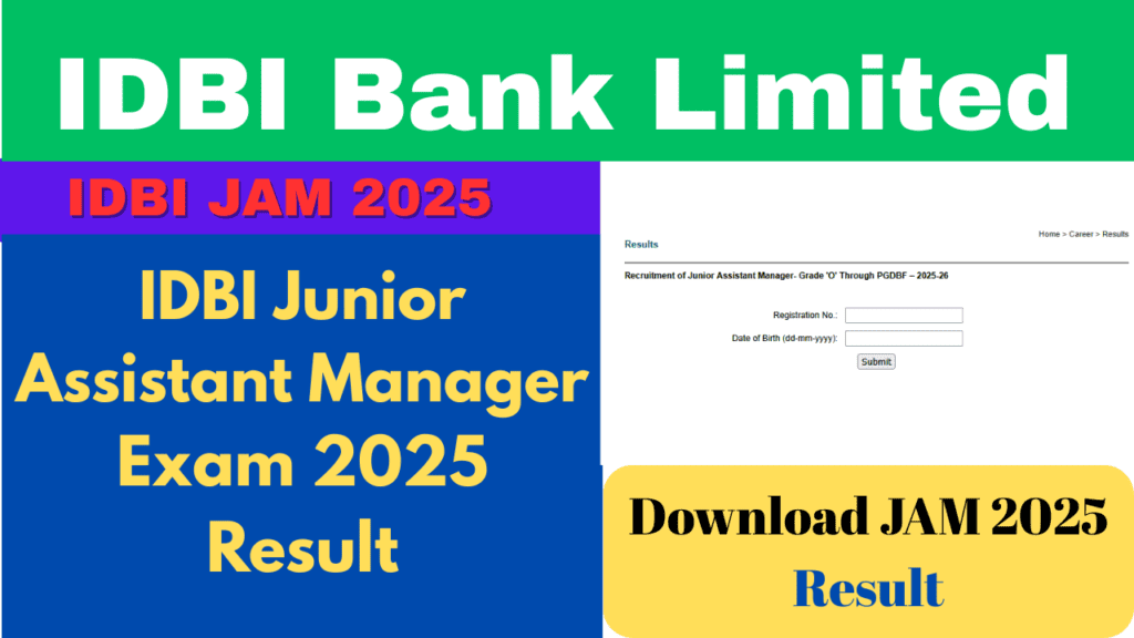 jam 2025 result