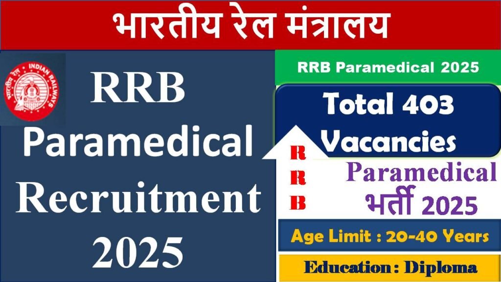 rrb Paramedical 2025