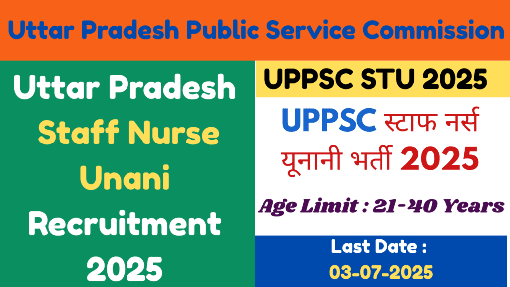 Staff Nurse Unani 2025