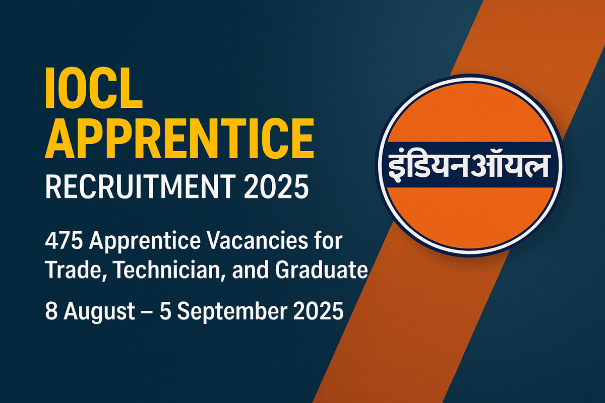 IOCL SR Apprentice Vacancy 2025