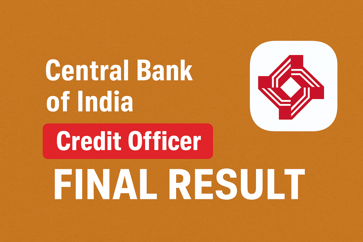 Central Bank Credit Officer Final Result 2025 Central Bank Credit Officer Final Result 2025