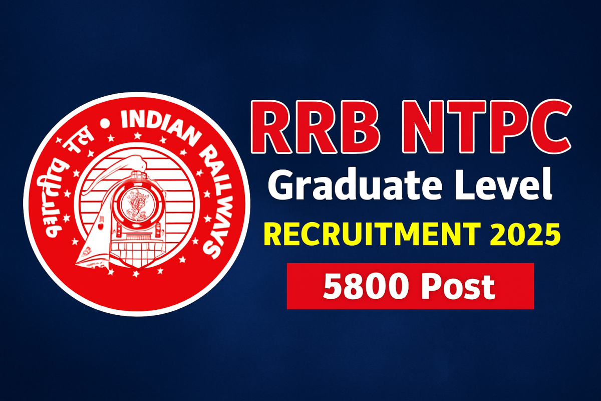 RRB NTPC Graduate Reruitment 2026 - Apply Online for 5,810