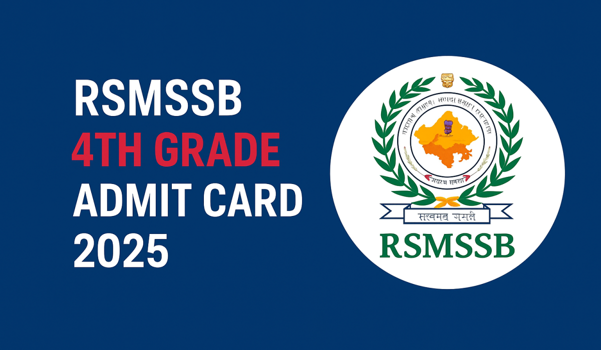 RSSB (Group D) 4th Class Exam Date 2025 RSSB (Group D) 4th Class Exam Date 2025