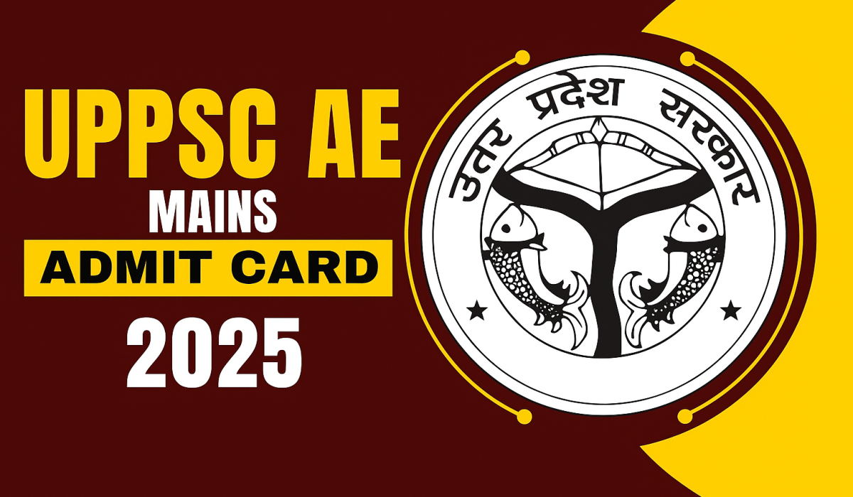 UPPSC Assistant Engineer Mains Admit Card 2025