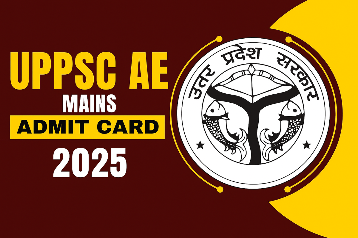 UPPSC Assistant Engineer Mains Admit Card 2025
