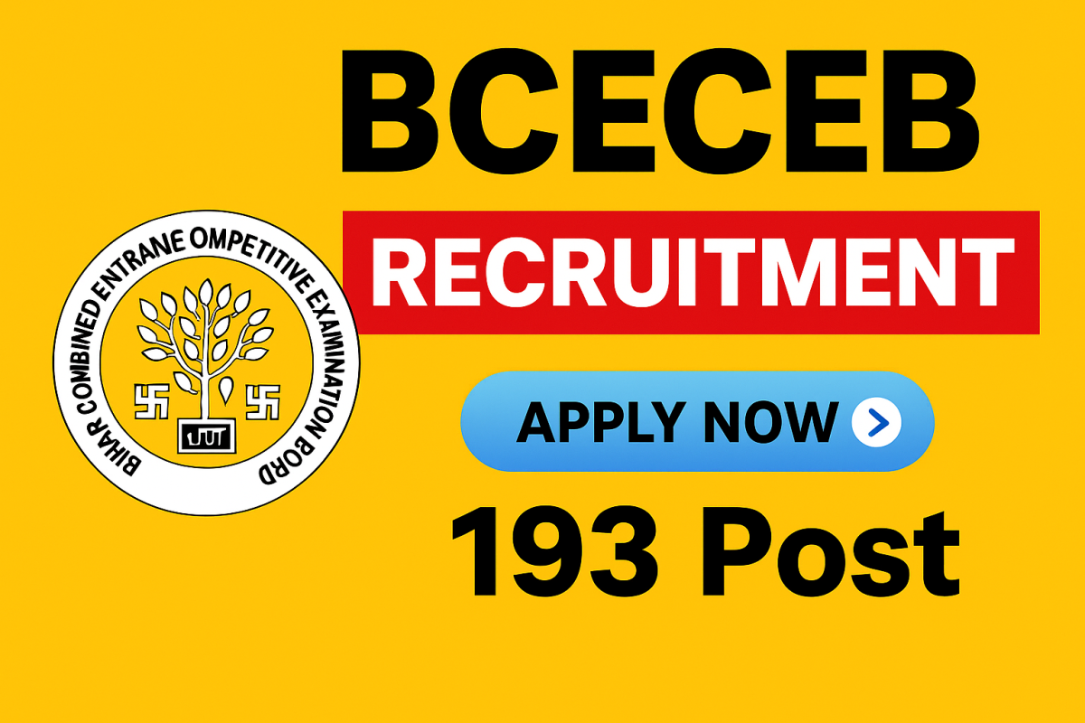 Bihar BCECE Sr. Resident/ Tutor Recruitment 2025 Bihar BCECE Sr. Resident/ Tutor Recruitment 2025