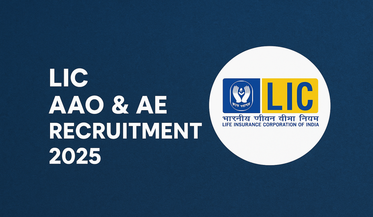 LIC AAO & AE Online Form 2025 LIC AAO & AE Online Form 2025